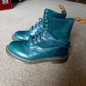 Brand New Green Doc Martens 1460 Lace Up